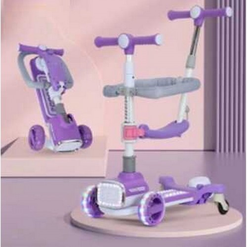 Самокат трехколесный 5в1 "Skyper" (PY-66189) украинское озвучивание