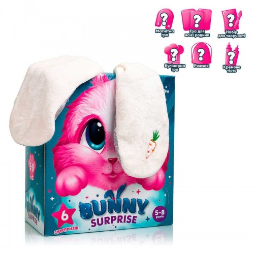 Игра настольная "Bunny surprise" maxi VT 8080-10 (9) "Vladi Toys", магнитная игра, пазл