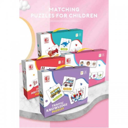 Картонные пазлы, анг.язык (C 47827) 20 деталей Картонные пазлы, анг.язык (C 47827) 20 деталей