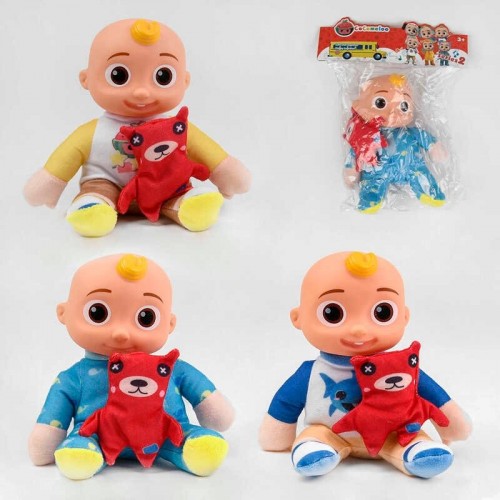 Пупс музыкальный - 3 вида, мягкотелый, песня с мультфильма (3666-181/182/183)