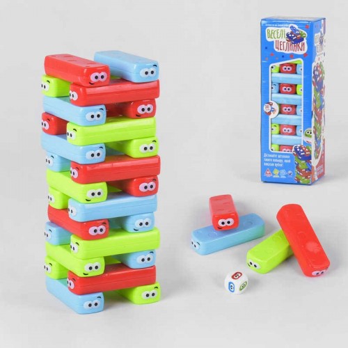 Настольная игра Веселые кирпичики (UKB-B 0038) на 30 деталей