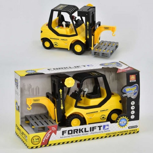 Машина Погрузчик (WY 370 А) музыкальный