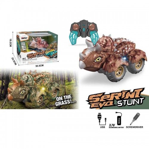 Машина на радиоуправлении 989-28 (18) Динозавр, подсветка, акум. 3,7V, пульт 2,4G, резиновые колеса