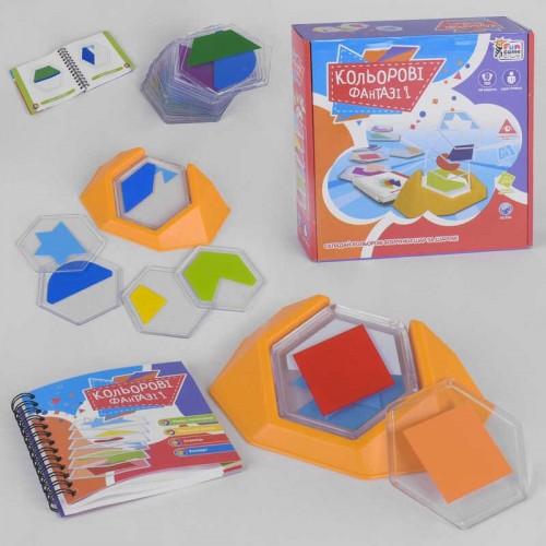 Развивающая игра Fun Game Цветные фантазии (UKВ-В 0041)