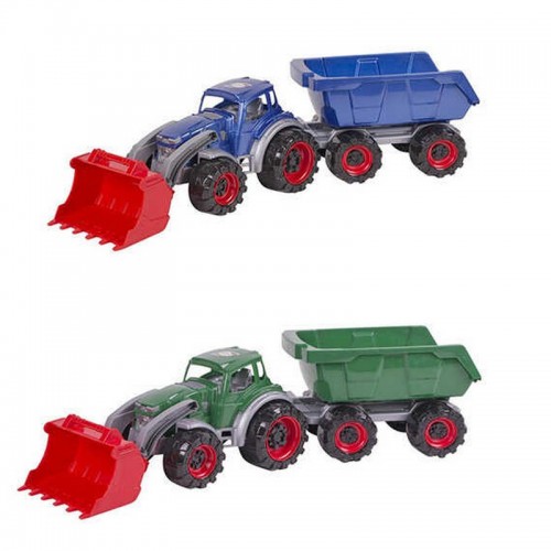 Трактор Тexas погрузчик с прицепом (315)