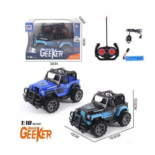 Джип на радиоуправлении TY-288 (60/2) 2 цвета, 1:18, аккумулятор 3.7V, USB-кабель