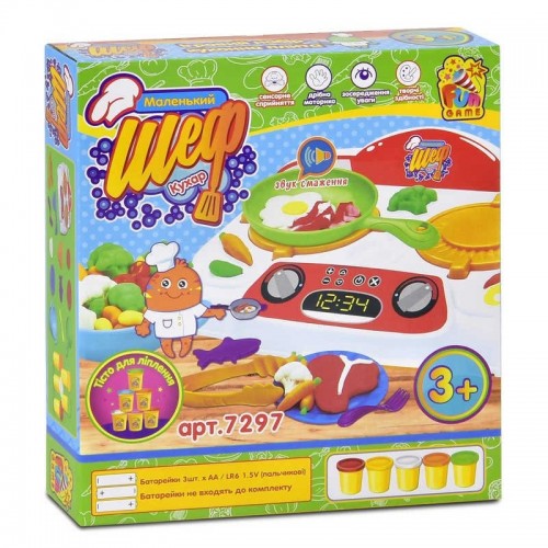 Тесто для лепки FUN GAME (7297)