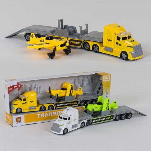 Машинка трейлер (WY 781 А/В ) свет, звук