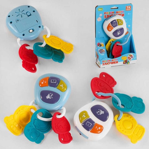 Музыкальная погремушка "TK Group" - 2 цвета, укр. озвучивание (22450)