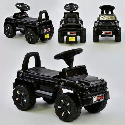 Каталка-толокар JOY Черная (V-10009) музыкальная Каталка-толокар JOY Черная (V-10009) музыкальная