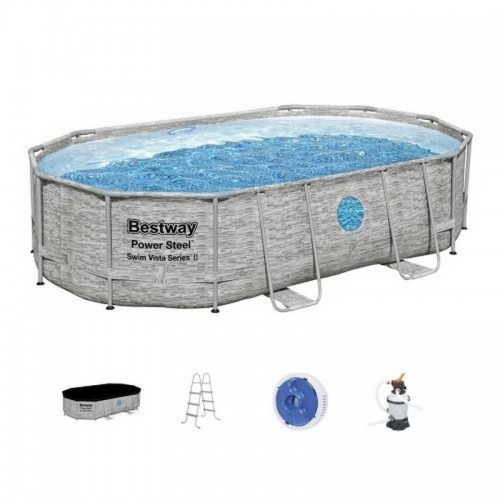 Бассейн каркасный Bestway (56946) размер 488-305-107см