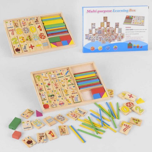 Деревянная игра Математика (С 39311)