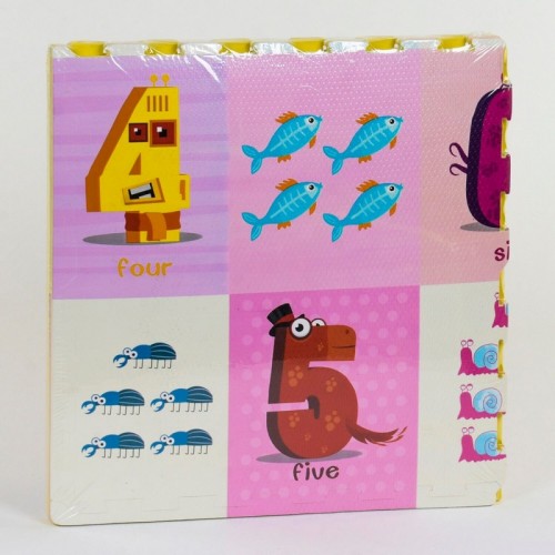 Коврик-пазл EVA Цифры (С 36624) 60х60см