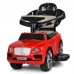 Каталка-толокар 2в1 Красная (M 3618-3) со свето-звуковыми эффектами
