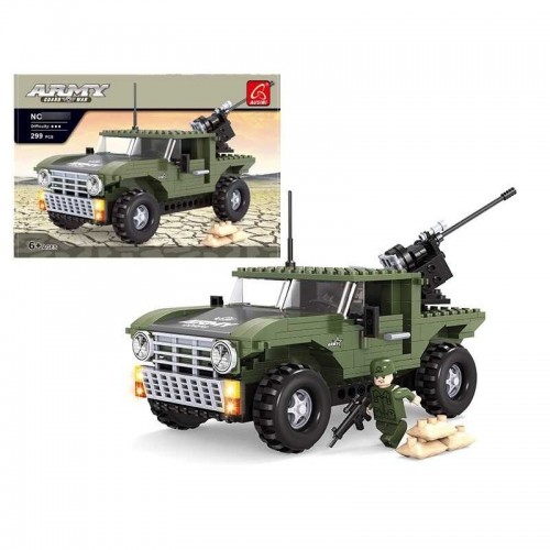 Конструктор AUSINI 22508 (24/2) "Военная техника", 303 элемента