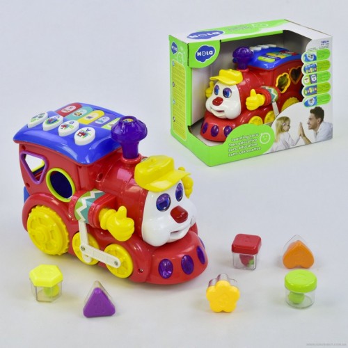 Музичний паровозик-сортер (556)