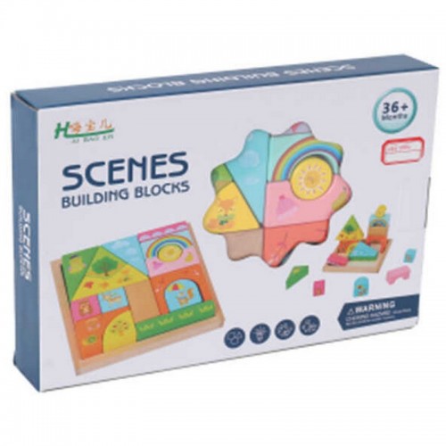 Деревянная логическая игра "Лесная история" (С 48705)