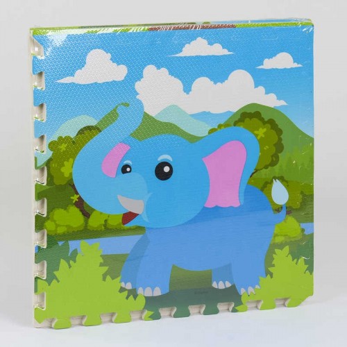 Коврик-пазл EVA Животные (С 36566) 60х60 см