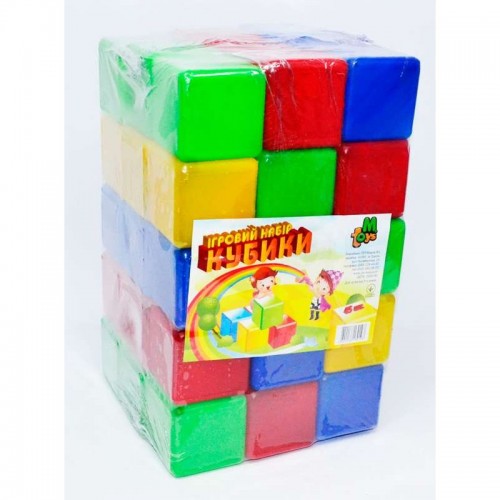 Кубики цветные M-TOYS (7195)