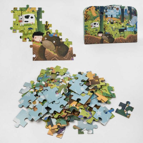 Пазлы "Счастливый лес" (С 48716) 108 деталей