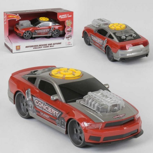 Машинка инерционная (WY 100 A) световые и звуковые эффекты