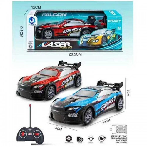 Машина на радиоуправлении TS 101 A (72) 2 цвета, перезаряжаемые батарейки, музыка, подсветка