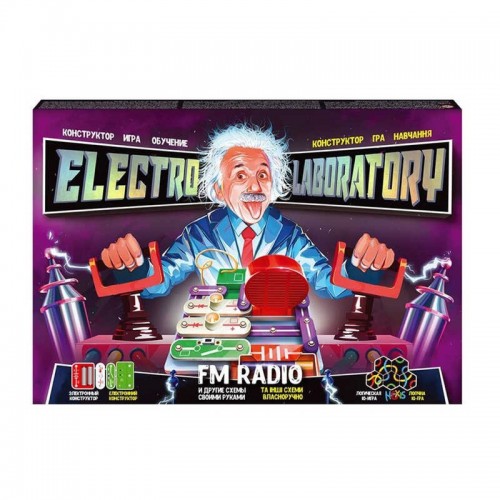 Електронний конструктор "Electro Laboratory. FM Radio" Danko Toys (Elab-01-01)