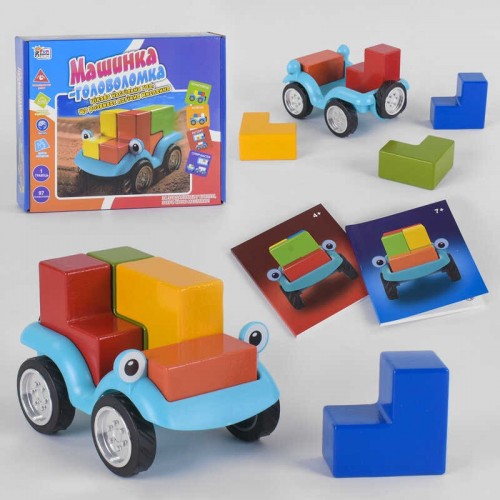 Развивающая игра Машинка - головоломка Fun Game (UKB-B 0043) на украинском языке Развивающая игра Машинка - головоломка Fun Game (UKB-B 0043) на украинском языке