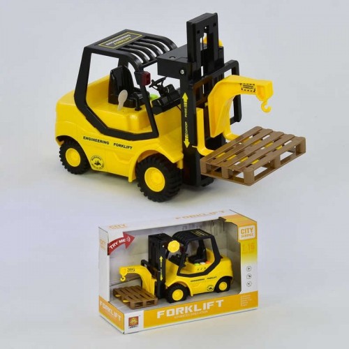 Погрузчик инерционный (WY 690 A) свет, звук,