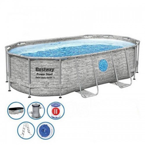 Бассейн каркасный Bestway (56714) размер 427-250-100см