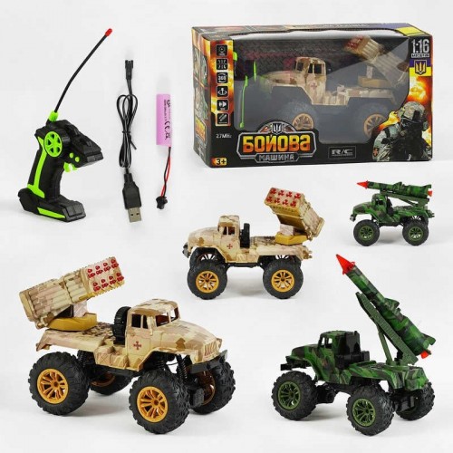 Машинка на радиоуправлении 31730(24) "TK Group", звук, подсветка, амортизация, масштаб 1:16, акум. 3.7V, пульт 27 Mhz