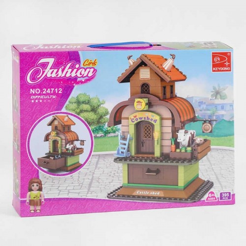 Конструктор AUSINI "Fashion Girls" 395 деталей, ферма (24712)