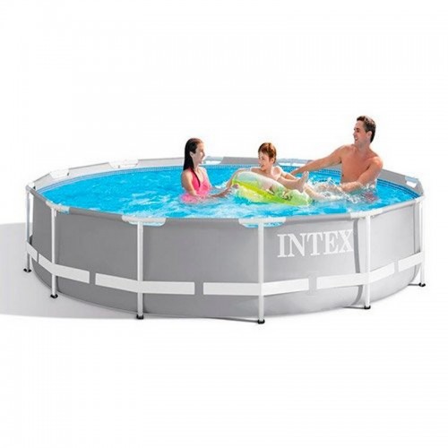 Бассейн каркасный Intex (26706) с лестницей