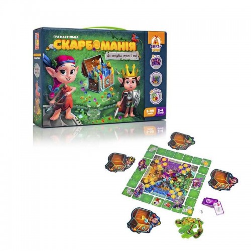 Гра настільна "Скарбоманія" Vladi Toys (VT 8055-30) укр.