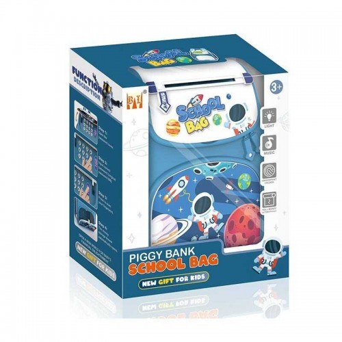 Сейф 8696 A (36) звук, подсветка, мелодии, отпечаток пальца, игрушечные деньги