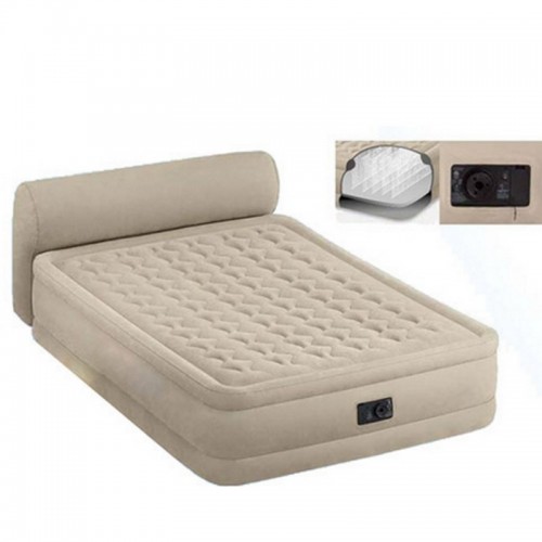 Кровать велюровая INTEX (64460) со встроенным насосом 220В