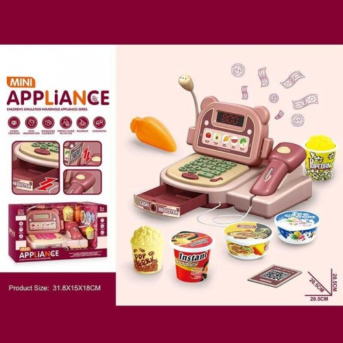 Кассовый аппарат 6763 A (36/2) подсветка, звук, микрофон, продукты
