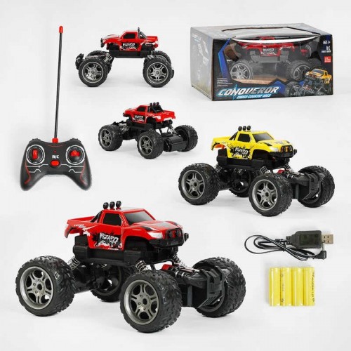 Джип на радиоуправлении Y 16-6 A (36) 2 вида, батарейки перезаряжаются, пульт 27 Mhz