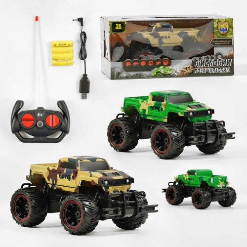 Джип на радиоуправлении TK 9011-64 (18) "TK Group", 2 цвета, пульт 27 MHz, батарейки перезаряжаются